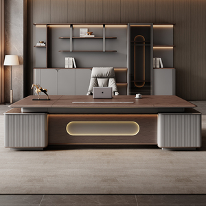Meilleur prix, mobilier de bureau en bois de luxe en forme de L, table de bureau pour chef, table de direction, table de conférence pour manager - Product Image 5