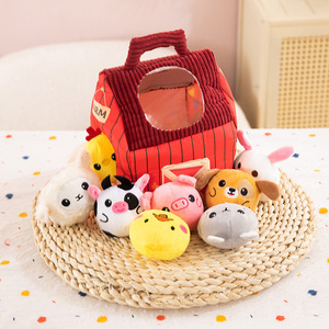 Vente en gros de figurines d'animaux de la ferme amusantes et créatives pour bébés, boîtes mystères, jouets en peluche éducatifs, décorations de bureau, cadeaux pour enfants - Product Image 3