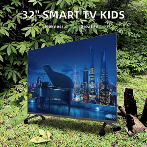 43-inch 128GB trẻ em thông minh TV LED trắng màn hình cảm ứng có thể sạc lại xách tay màn hình được xây dựng trong máy ảnh điều khiển từ xa cho học tập - Product Image 2