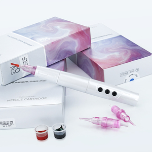 Grosir Makeup permanen mesin tato alis nirkabel garis bibir perangkat tato untuk tato seniman kerja - Product Image 6