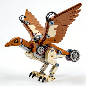 Креативный конструктор-робот MOC с управлением через приложение, обучающий программированию, для детей, STEM-игры - Product Image 1