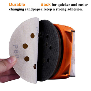 Zımpara diskleri 5 inç 125mm zımpara kağıt disk zımpara diski ahşap için - Product Image 6