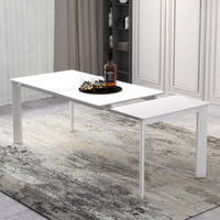 Pied de table extensible en alliage d'aluminium haut de gamme, robuste, pliable, support de table en métal, résistant à l'eau et à la rouille, pour hôtel