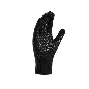 2024 <span class=keywords><strong>pas</strong></span> <span class=keywords><strong>cher</strong></span> hiver hommes femmes en peluche Jacquard tricot gants extérieur écran tactile chaud anti-dérapant gants pour vélo équitation - Product Image 5