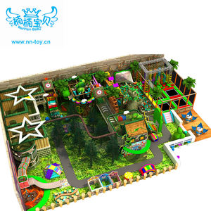 NNbaby-juegos de parque de temática de jungla <span class=keywords><strong>para</strong></span> niños, equipo de entretenimiento <span class=keywords><strong>para</strong></span> niños pequeños, juego <span class=keywords><strong>casero</strong></span> con toboganes de plástico - Product Image 1