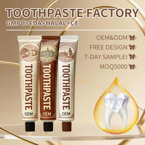 Dentifricio di frutta personalizzato di alta qualità sbiancare alito fresco fabbrica di dentifricio - Product Image 1