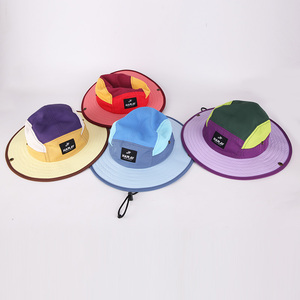 Bob de pêche en plein air avec ficelle, chapeau pliable à large bord pour Camping, pêcheur, vente en gros - Product Image 3