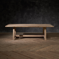Meubles de salle à manger modernes, luxe, personnalisables, faits à la main, meubles en bois massif, style Wabi Sabi, table à manger