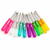 Mini tournevis cruciforme 55 mm, outil de réparation manuel, lame en acier 45, tige en acier au carbone, poignée PS pour appareils électroniques