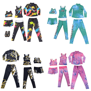 Uniforme de Animadora Brillante Ace Sports en Oferta, Conjunto de Calentamiento con Estampado por Sublimación para Niñas - Product Image 6