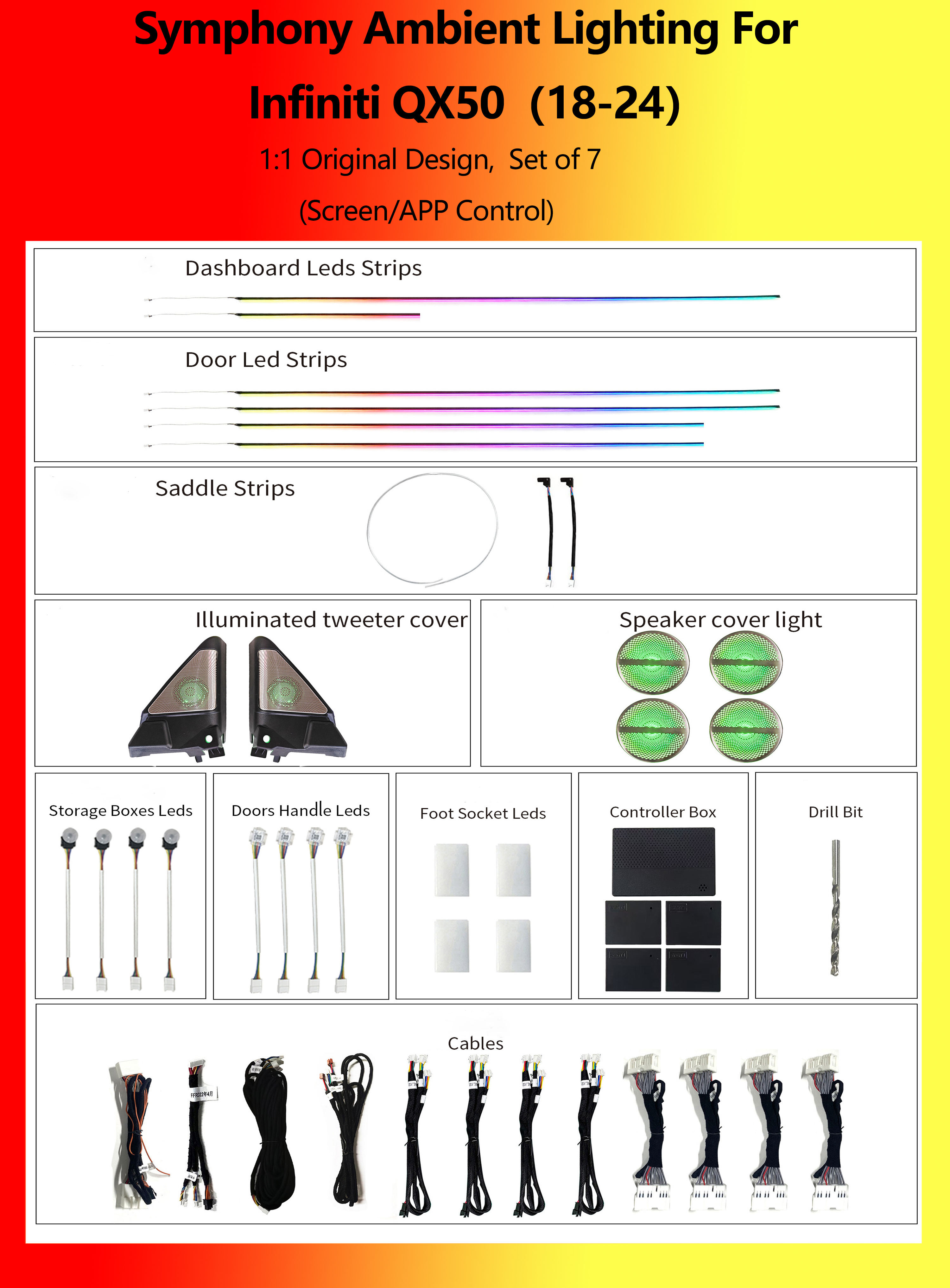 อินฟินิตี้ QX50 Symphony 26 ไฟ