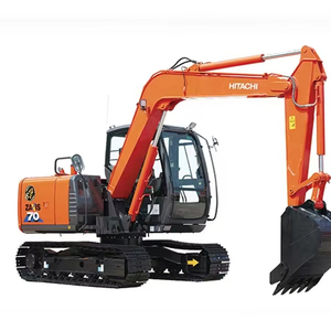 Hitachi 7 Tons Crawler Mini Excavadora Marca Rendimiento Estable y Eficiente con Motor de Núcleo y Componentes del Motor - Product Image 1