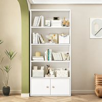 Meubles de bureau, de salle d'étude familiale et de bureau professionnel sur mesure, bibliothèque au sol, étagères de rangement pour dossiers à 2 portes