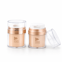 Flacon pompe sans air YN505C à filetage direct usine, 30-100 ml, avec bouchon PETG, pot cosmétique sous vide pour emballage de sérum et lotion