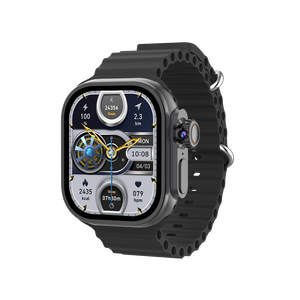 GS Ultra2 đầy đủ netcom 5G thẻ S9 thông minh xem ngủ Tracker AMOLED màn hình <span class=keywords><strong>Android</strong></span> hoạt động silica gel ban nhạc IP67 Unisex - Product Image 3