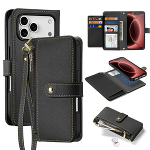 <span class=keywords><strong>DUX</strong></span> per iPhone 18 Pro Max / 17 16 15 Pro Max Custodia Serie Lawa con Portafoglio Staccabile TPU+PC Ricarica Magnetica Antiurto - Product Image 2