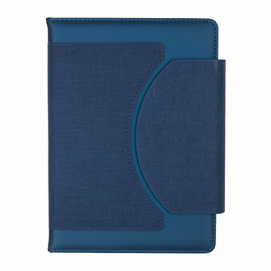 Cuadernos de gama alta con textura de gamuza gris de lujo para diario ejecutivo con acabado suave de bloqueo hexagonal para regalar - Product Image 1