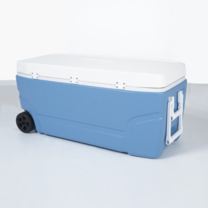 Glacière à roulettes Ecooler ZM120A 120L/114QT en PE, isotherme, étanche, pour intérieur/extérieur, marine, camping, chasse, plage, aliments - Product Image 3