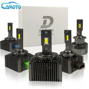 Luci LED <span class=keywords><strong>Serie</strong></span> D per Auto Audi Polo, Lampade Xenon in Stock, Luci LED per Modelli Classe C <span class=keywords><strong>Crown</strong></span>, Colore Bianco Caldo 6000K - Product Image 5