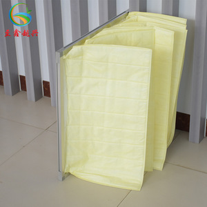 ถุงกรองอากาศประสิทธิภาพปานกลางยี่ห้อ Yuexing รุ่น F6 F8 สำหรับเครื่องปรับอากาศแบบรวมศูนย์ ขนาดสั่งทำพิเศษ - Product Image 2
