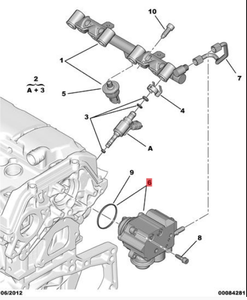 <span class=keywords><strong>Pompe</strong></span> à carburant haute pression pour Mini Cooper R56 R57 1.6T 200P Peugeot <span class=keywords><strong>208</strong></span> Citroen DS4 DS5 C4 C5 OE 13517592429 9819938580 1920RT - Product Image 2