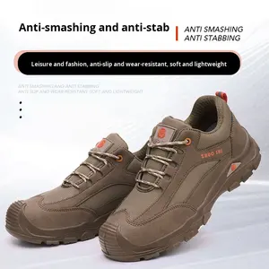 أحذية السلامة العمل الجديدة المضادة للسحق المضادة للثقب تنفس مقاومة للاهتراء عدم الانزلاق خفيفة الوزن - Product Image 5