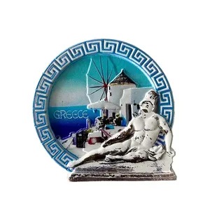 Imanes 3D para Refrigerador de <span class=keywords><strong>Grecia</strong></span>, Creta, Europa, Recuerdo Turístico, Colección de Imanes Decorativos Artesanales - Product Image 6