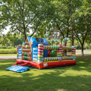Château <span class=keywords><strong>gonflable</strong></span> commercial en PVC à thème bonbons, très populaire, pour enfants, <span class=keywords><strong>aire</strong></span> <span class=keywords><strong>de</strong></span> <span class=keywords><strong>jeux</strong></span> <span class=keywords><strong>gonflable</strong></span>, <span class=keywords><strong>location</strong></span> pour fêtes en extérieur - Product Image 2