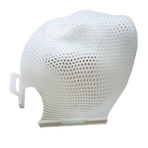 Masker termoplastik kepala 3 titik tipe O dengan 30%/36% 2.4 perforasi/2.8/3.2mm untuk radioterapi kanker immobilisasi - Product Image 1