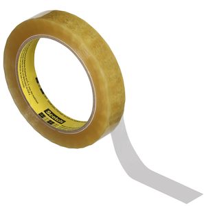 Cinta de embalaje Scotch de 1 pulgada x 72 yardas, transparente, de uso general, para sellado de cajas - Product Image 4
