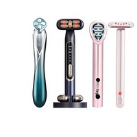 Masseur oculaire électrique portable étanche pour le soin des yeux, modèle ZM5077, pour usage domestique avec effet raffermissant sur la zone des yeux