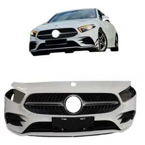 Usado 2011-2019 <span class=keywords><strong>Mercedes</strong></span>-Benz <span class=keywords><strong>Clase</strong></span> <span class=keywords><strong>A</strong></span> W177 Rejilla de parachoques blanca Rejilla central Radiador Material ABS Incluye recortes de luz antiniebla - Product Image 6