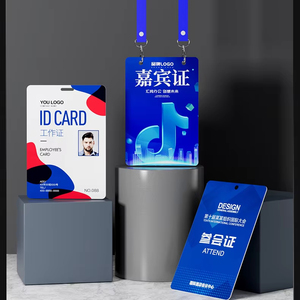 Tùy chỉnh in ấn nhựa <span class=keywords><strong>PVC</strong></span> Tên tag nhập thẻ nhựa tổ chức sự kiện huy hiệu <span class=keywords><strong>PVC</strong></span> triển lãm thẻ ID - Product Image 5