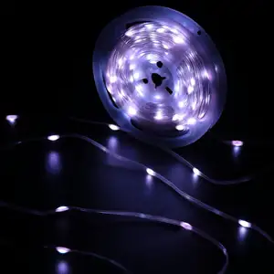 Leverancier 8 Functie Modus Remote Pvc Multicolor Twinkle Led Outdoor Vakantie Kerstboom Bruiloft Decoratie Patio Lichtslingers