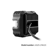 Luz de Trabajo LED de 50W con Haz Combinado e Indicador Ámbar, Tira Lineal para Todoterreno, 4x4, SUV, Camioneta, Jeep Wrangler