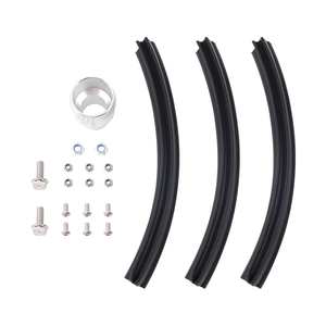 Kit d'admission d'air froid avec bouclier thermique pour BMW F20 F22 F30 F32 B48 2.0T 120i 220i 320i 330i 430i, filtre rouge à haut débit AIM065-RD - Product Image 3