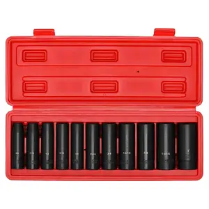 Auto Repair Box Socket Hardware Set Kit Combination Tool Vanadium Hand Wrench Car Impact Ratchet Bit Professional Key Comb