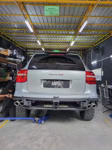 Pare-chocs arrière <span class=keywords><strong>Porche</strong></span> <span class=keywords><strong>Cayenne</strong></span> 957 avec porte-pneus et tambour d'huile tout-terrain - Product Image 5