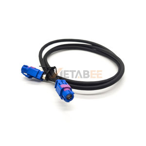 HSD 4 <strong>Way</strong> <strong>Connector</strong> Female to Female Straight Solder Type High Performance Data Transfer - Product Image 5