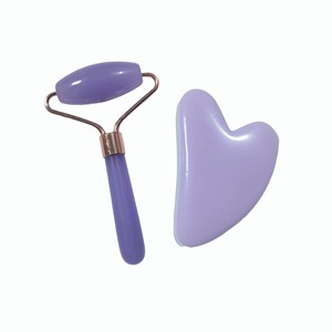 แผ่นขูดเรซิ่น อุปกรณ์นวดหน้า ลูกกลิ้งนวดหน้า และชุดนวดกัวซา - Product Image 4