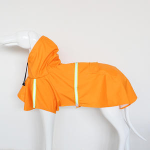 Mode vêtements pour animaux de compagnie élégant réfléchissant chien imperméable pour toutes les tailles chiens fournitures pour animaux de compagnie sans manches conception de manteau pour la marche en plein air - Product Image 1