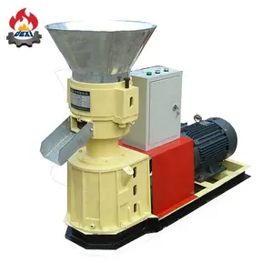 Popular Professional Making Pellet Machine 600-1000kg/H Flat-Die Pelletizing Machine