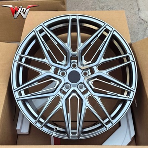 ล้อแม็กซ์อะลูมิเนียมสีดำขนาด 18 19 20 นิ้ว 5X112 5X114.3 สำหรับรถยนต์นั่งส่วนบุคคล ยี่ห้อ Audi BMW Benz <span class=keywords><strong>Lavida</strong></span> A4 Accord Jade K5 Mondeo A6 - Product Image 5