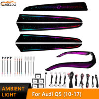 Luz Ambiental Dinámica Cardoo para Audi Q5 2010-2017, Actualización de 64 Colores, Kit de Accesorios de Iluminación Ambiental Estilo Estrellado para el Interior del Automóvil