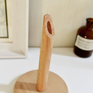 Porte-mouchoirs en bois massif, hêtre, style nordique, objet décoratif multifonctionnel pour bureau - Product Image 3