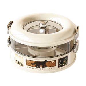 Rotating Airtight Snack And Nut Storage Box Round Sealing Container For Home Use Dried Fruit Food Container - Product Image 5