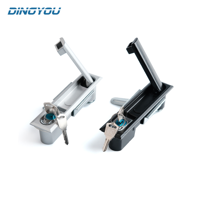 Beavorty Electrical Panel Handle Lock – Heavy-Duty Zinc Alloy T-Turn Lock For Distribution Cabinets