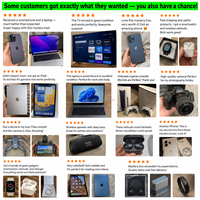 Appareils intelligents, Palettes de retour, Électronique Amazon, Boîte mystère, Téléphone portable, Souris de jeu, Écouteurs, Caméra d'action, Batterie externe, Vente en gros