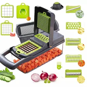 Multifunctional Kitchen Vegetable Cutter Manual Slicer Plastic Fruit potato peeler Vegetable chopper Grater Slicer