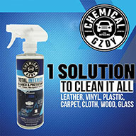 Limpiador Interior Total OEM de 16 oz, Protector para Detalles, Cepillo para Detalles, Seguro para Autos, Camionetas, SUVs, Jeeps, Motocicletas, Producto para el Cuidado del Automóvil